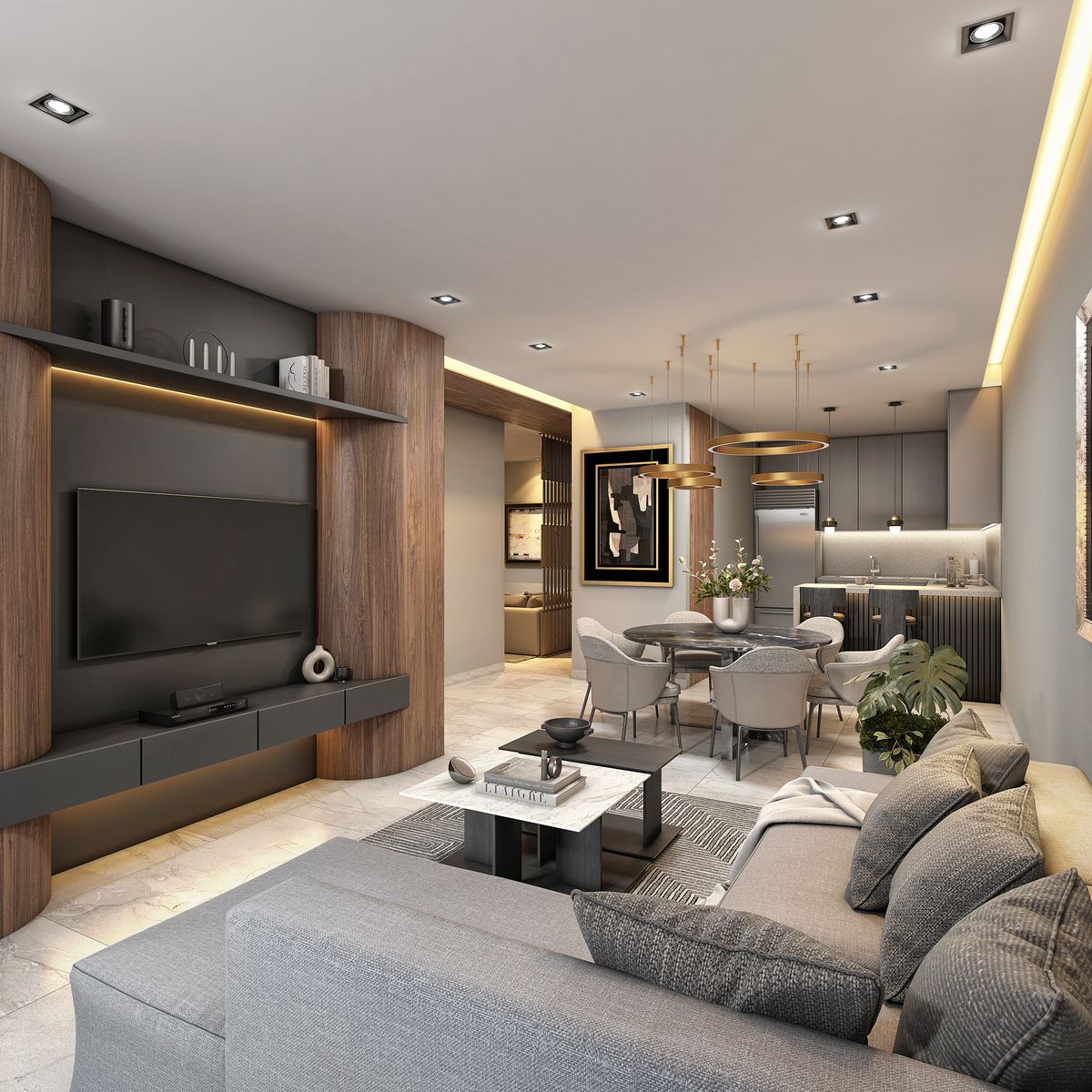5 de 17: SALA / COMER / COCINA