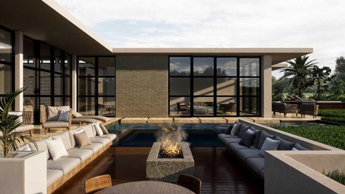 1 de 29: Fire pit y alberca
