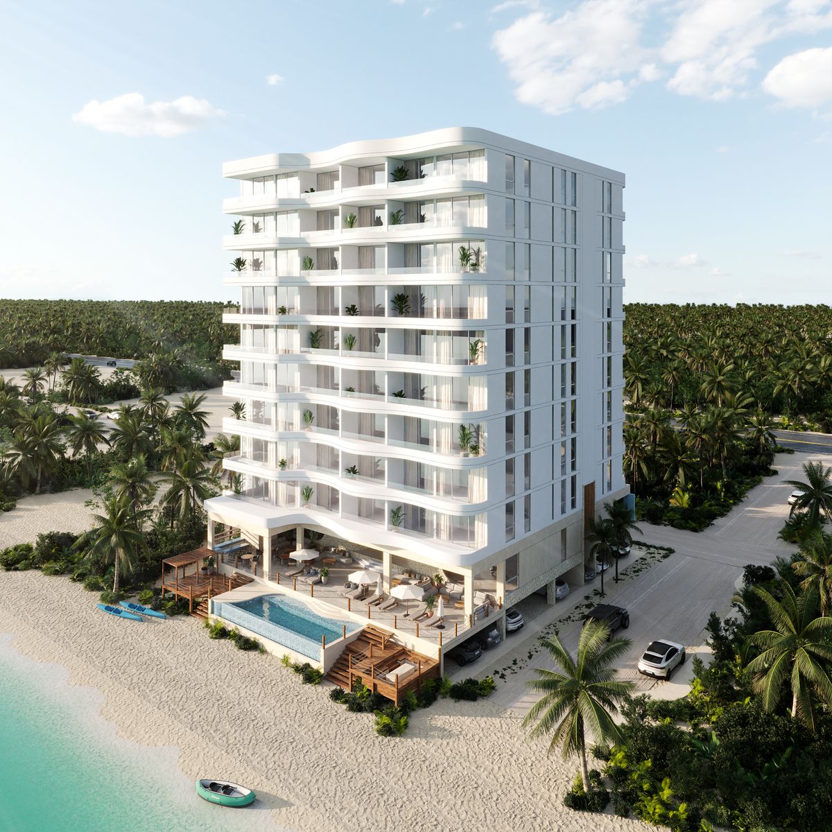 1 de 13: FACHADA A LA PLAYA