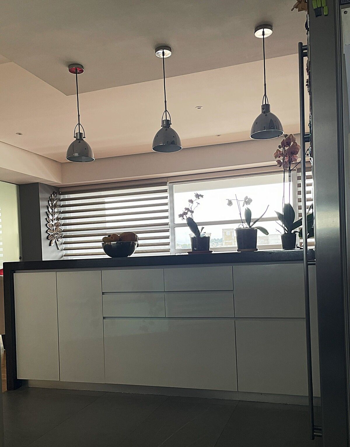 5 de 40: barra vista de la cocina