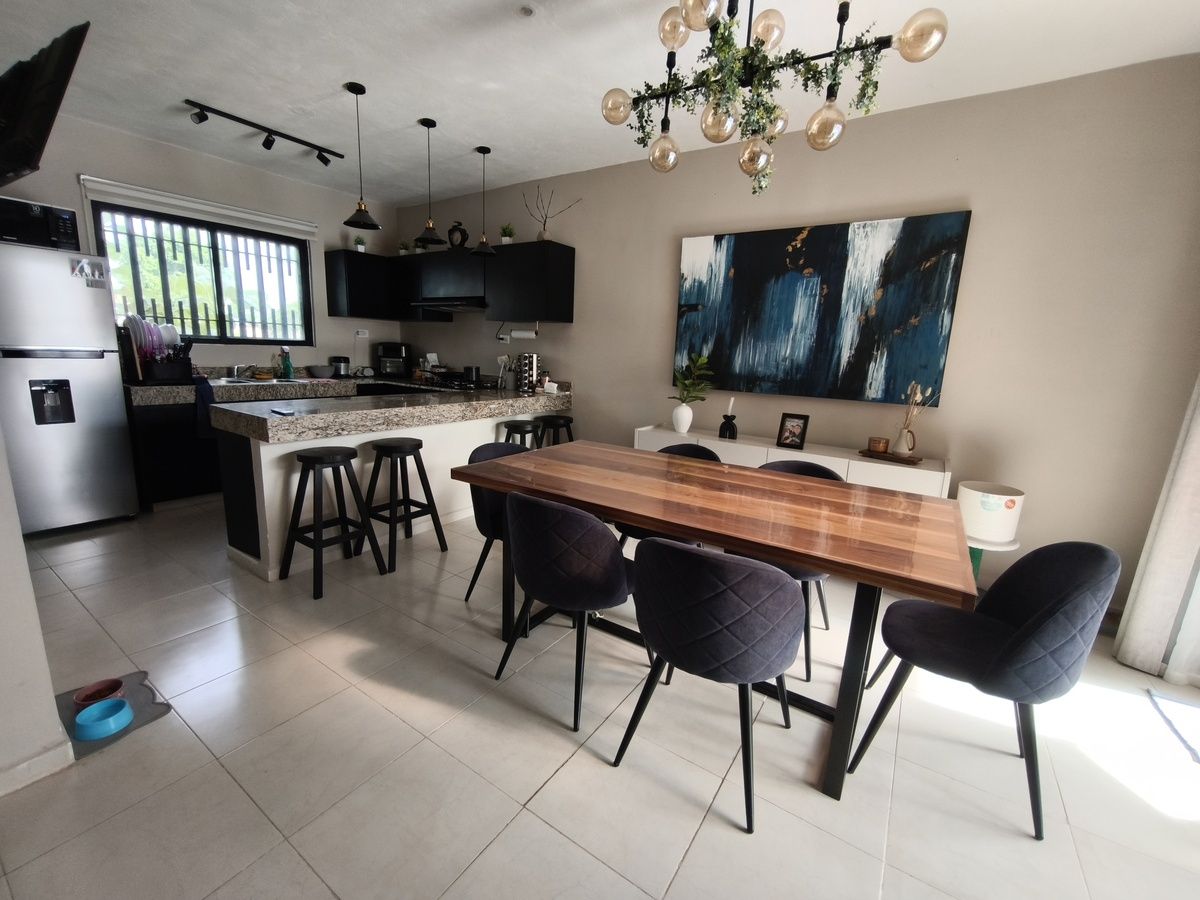 5 de 17: cocina y comedor diseño abierto