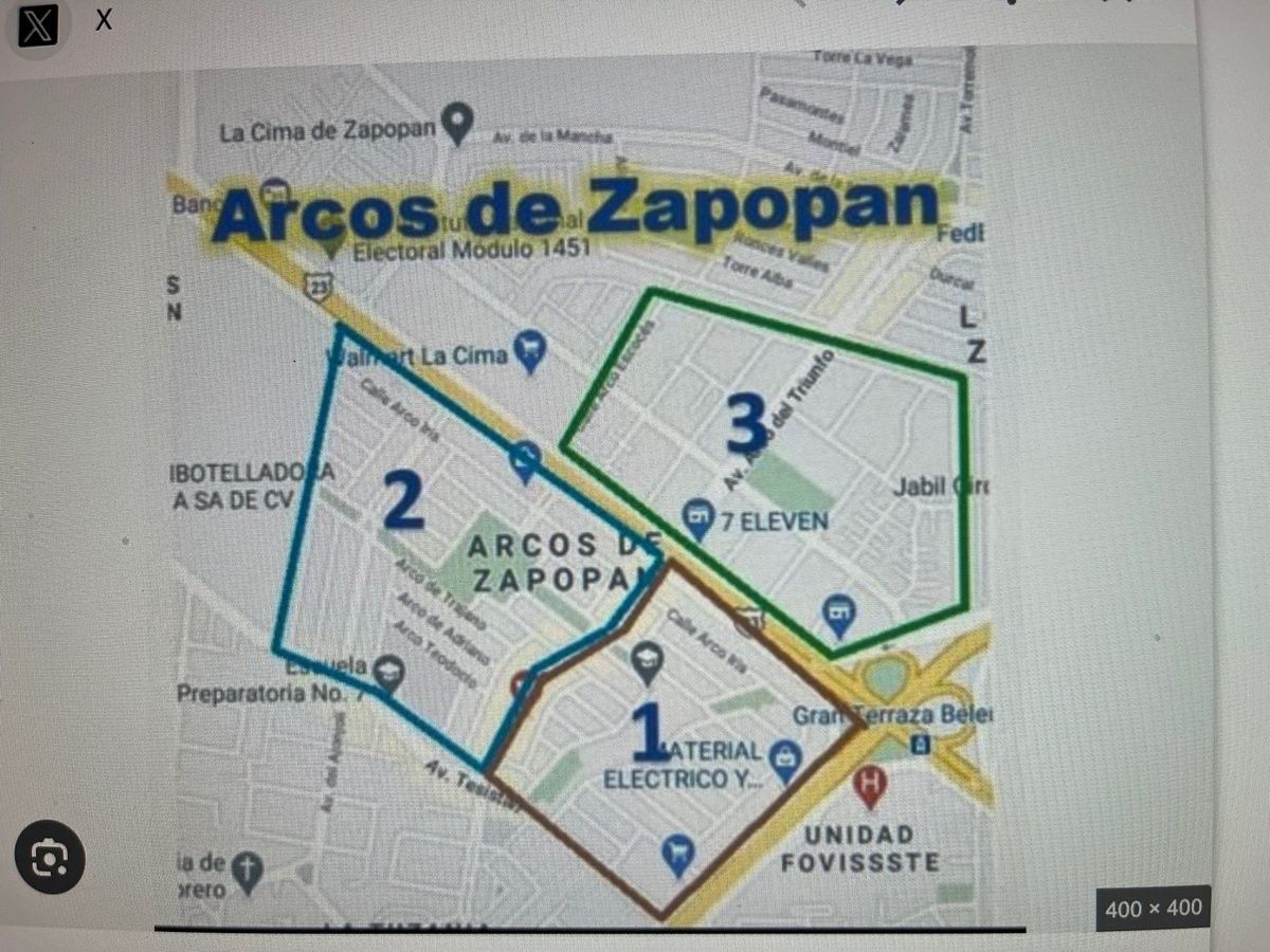 3 de 3: El departamento está en la zona 3
