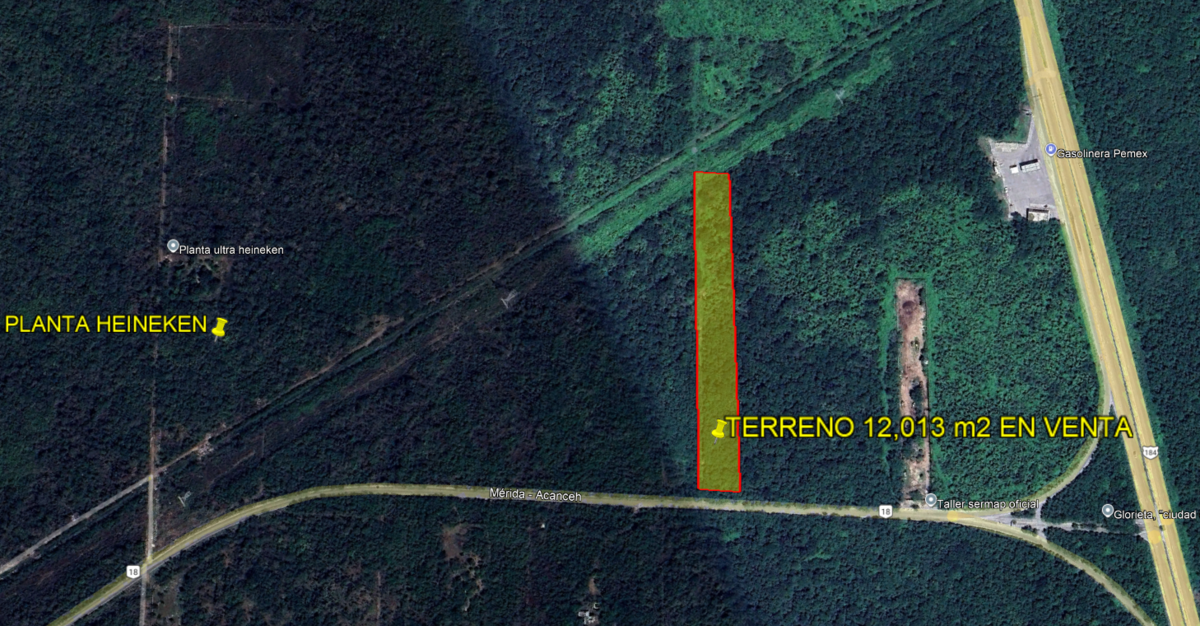 2 de 7: TERRENO 12,018 m2 Kanasín