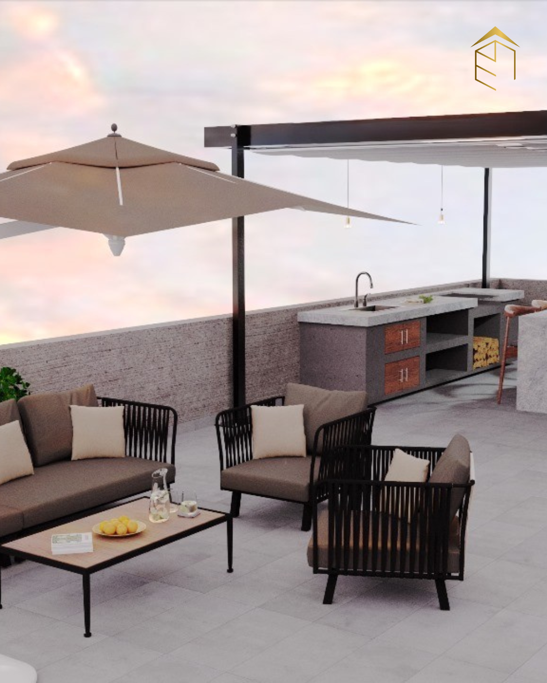 5 de 7: Rooftop de area común