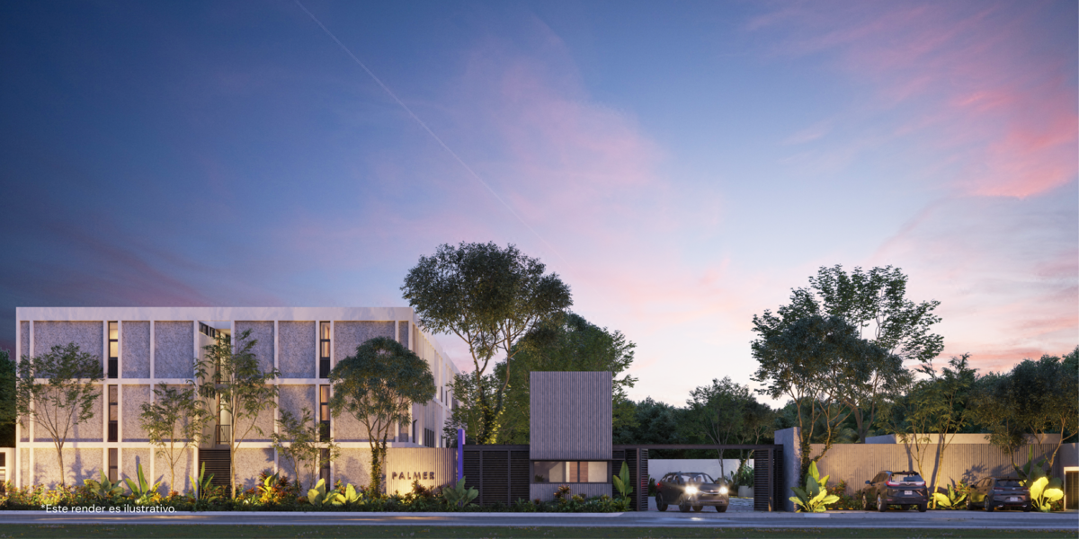Departamento en Venta de 1 Recámara en Planta Baja en Temozón Norte, Mérida