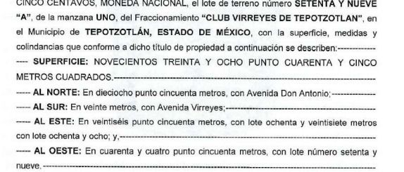 5 de 7: ESCRITURAS EN REGLA FRACCION