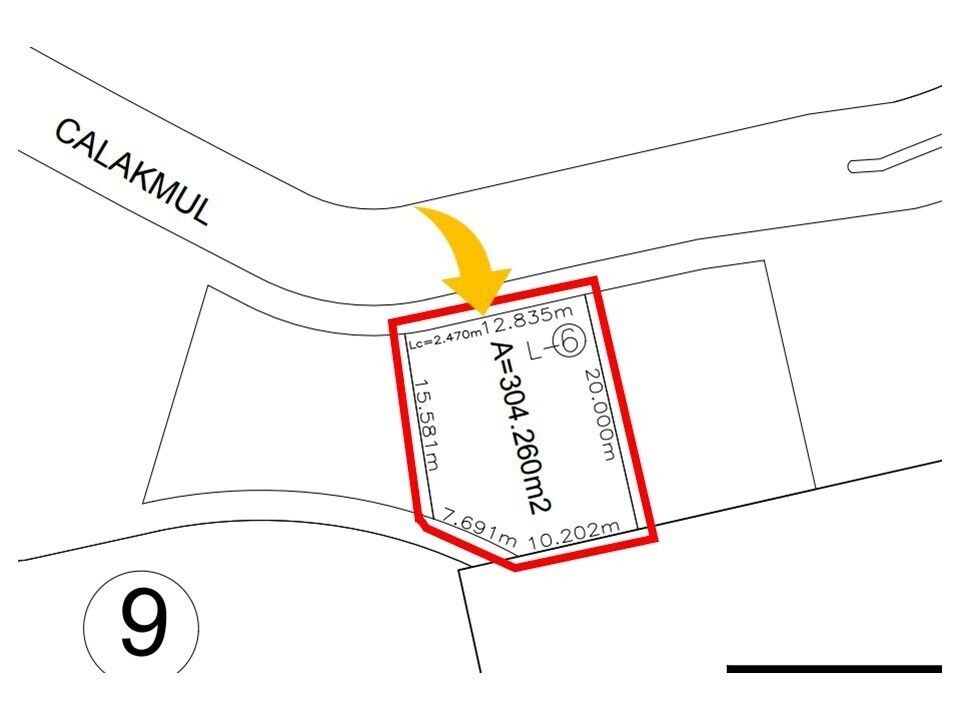 2 de 18: Plano del lote