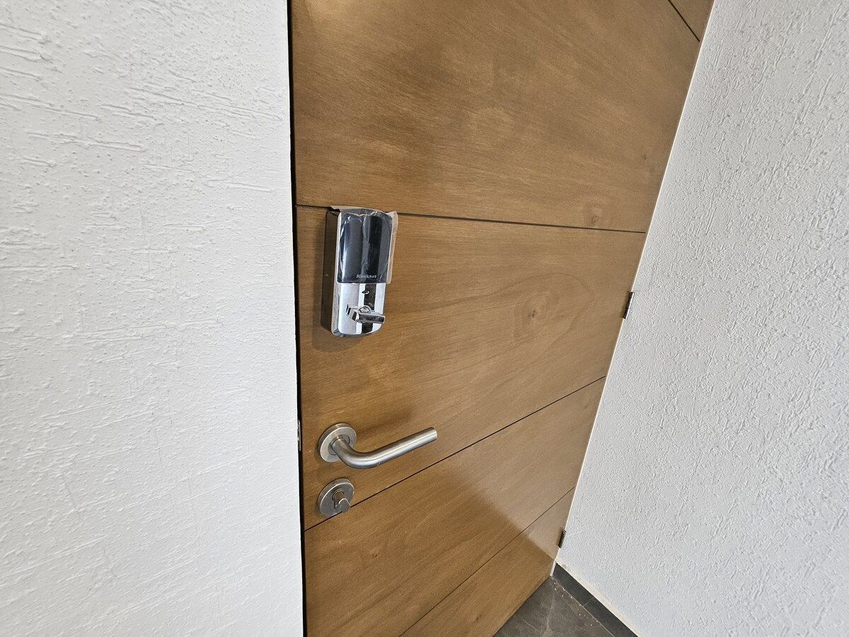 12 de 29: Puerta principal, chapa de seguridad