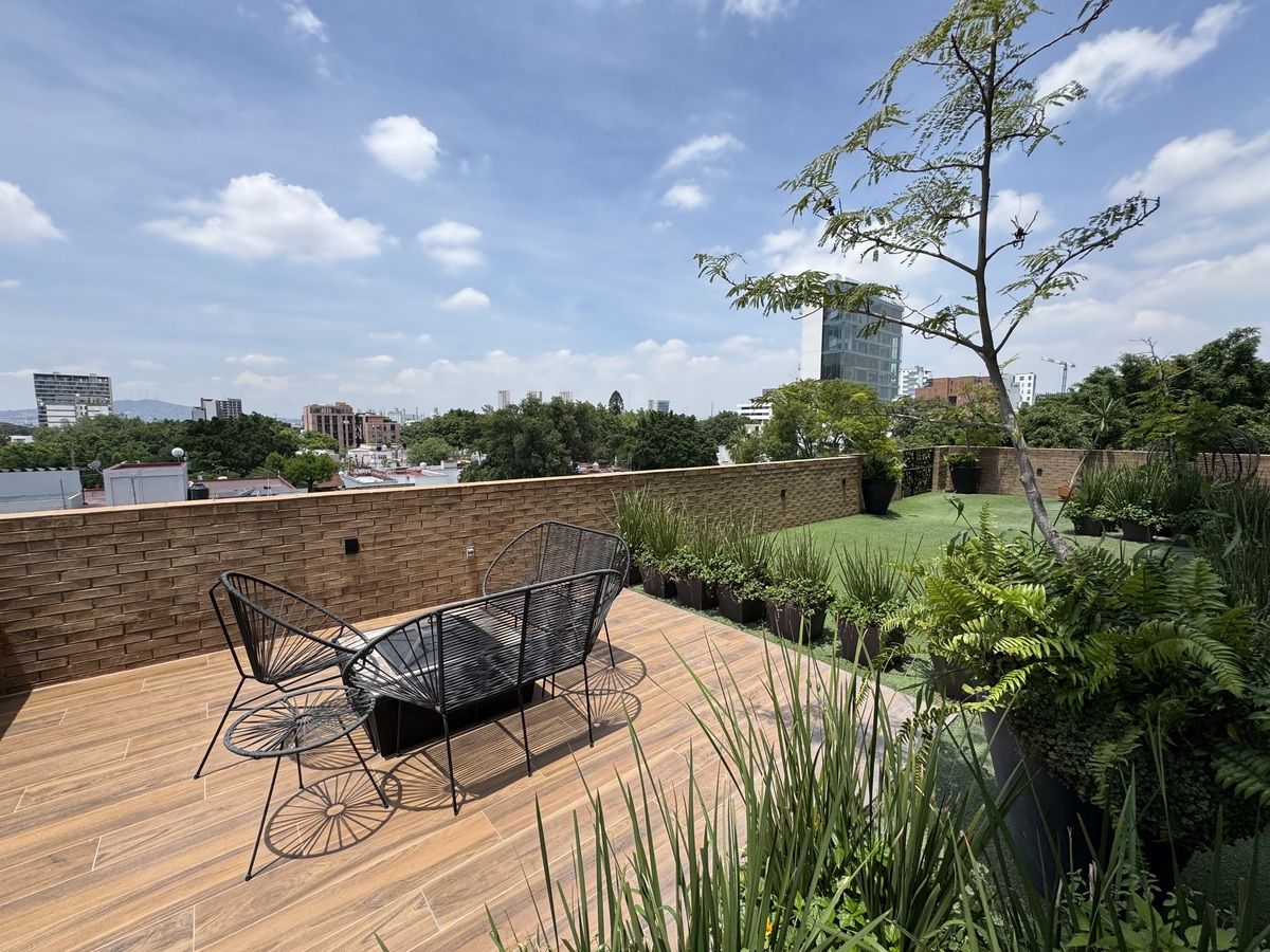 14 de 18: Roof garden