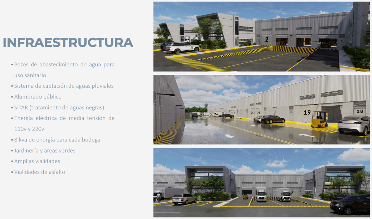 3 de 13: INFRAESTRUCTURA PARQUE LOGISTICO