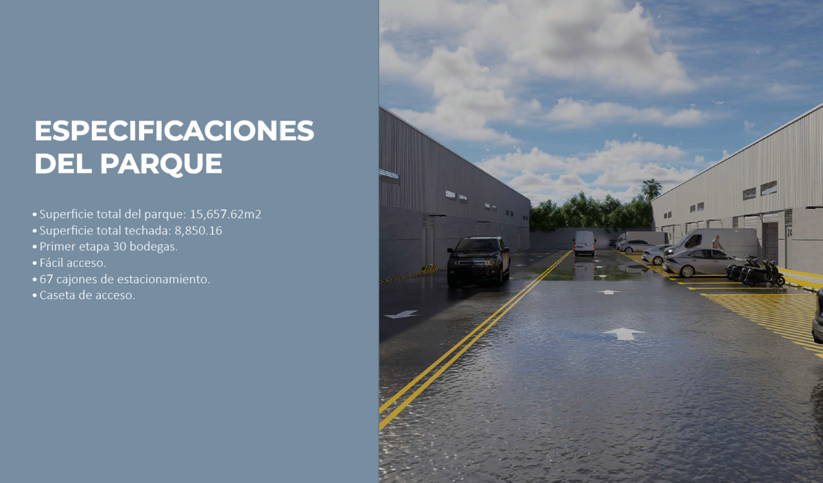 4 de 13: ESPECIFICACIONES PARQUE
