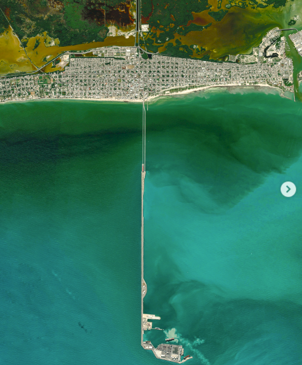 13 de 14: PUERTO PROGRESO VISTA DRON