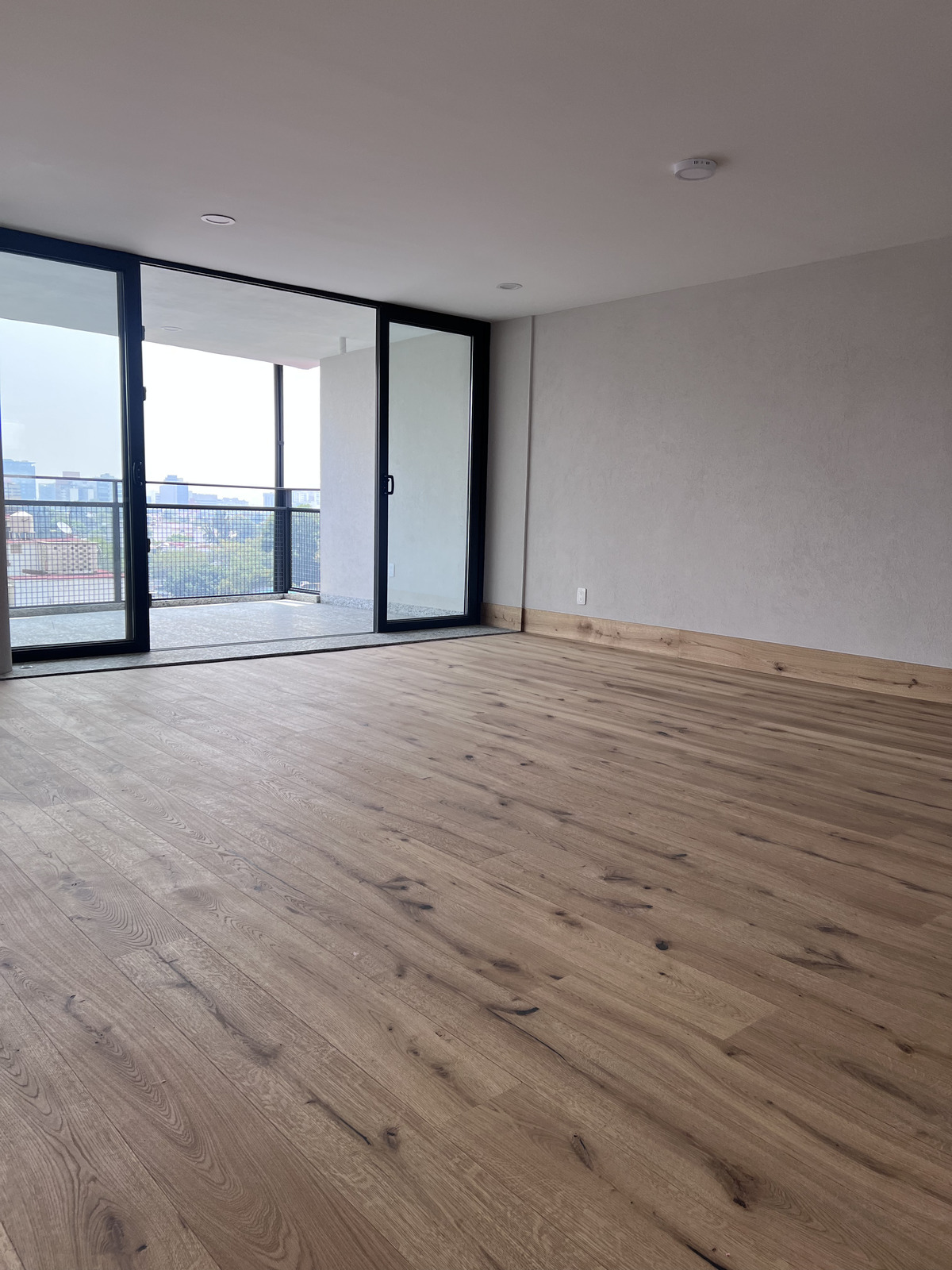 vista estancia hacia terraza