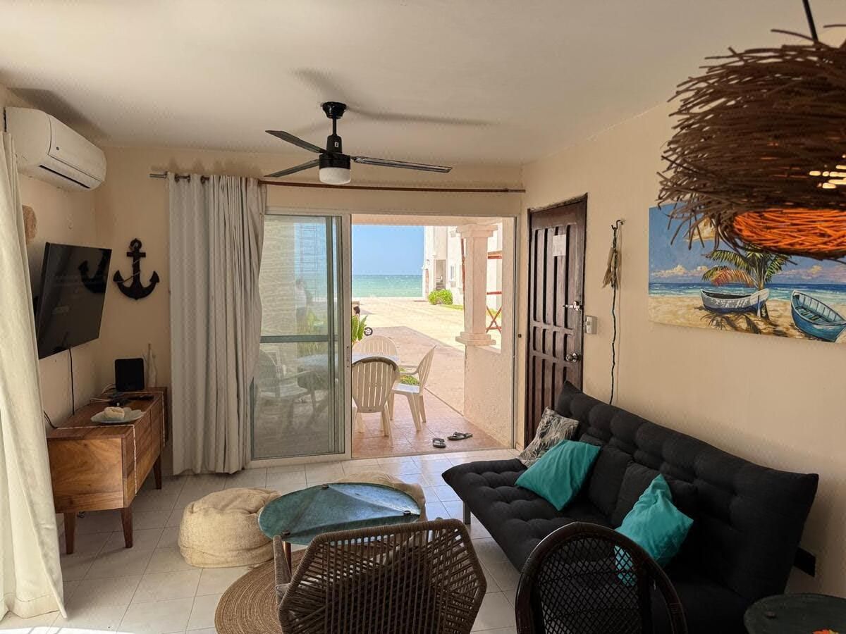 Departamento Frente al Mar, en Venta, Chicxulub Puerto