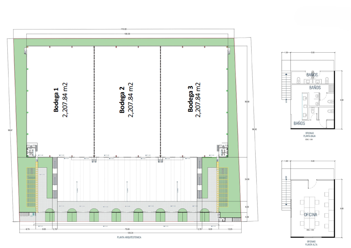 2 de 6: PLANO BODEGAS