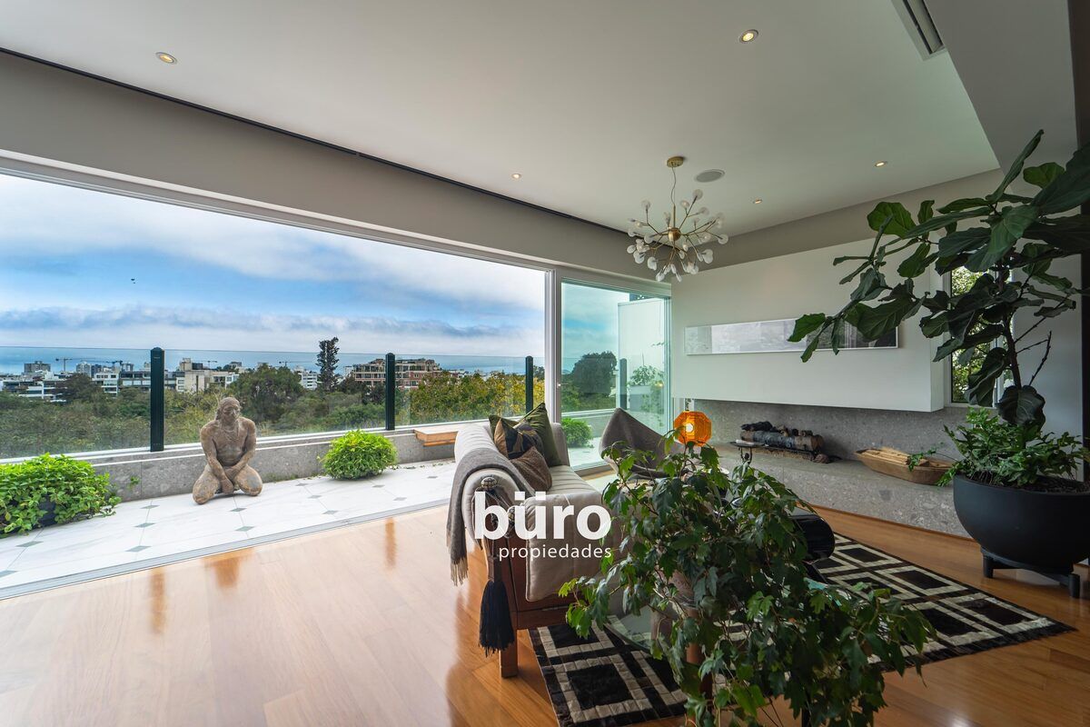 2 de 44: Linda Sala con Chimenea último piso vista directa Pecanas