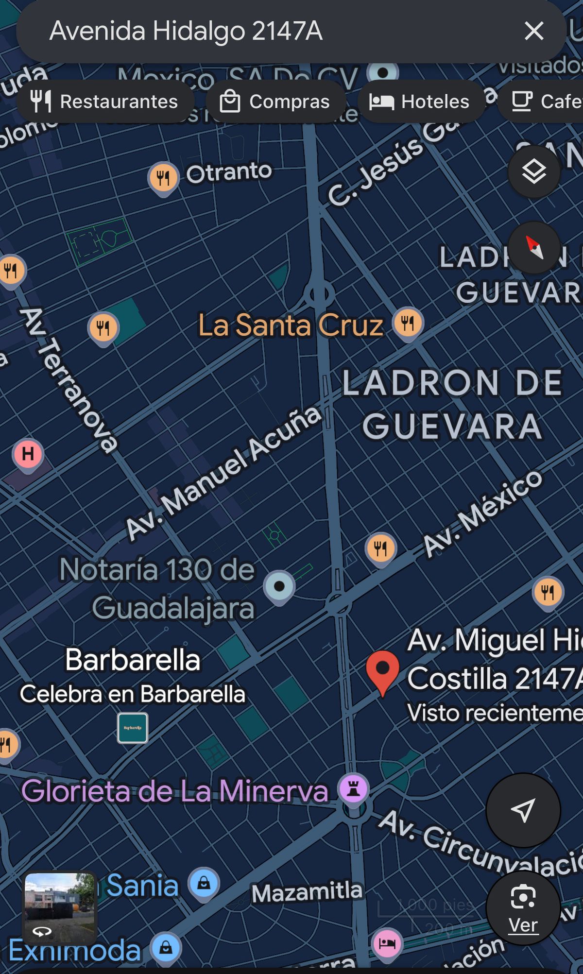 4 de 17: Ubicación Google maps