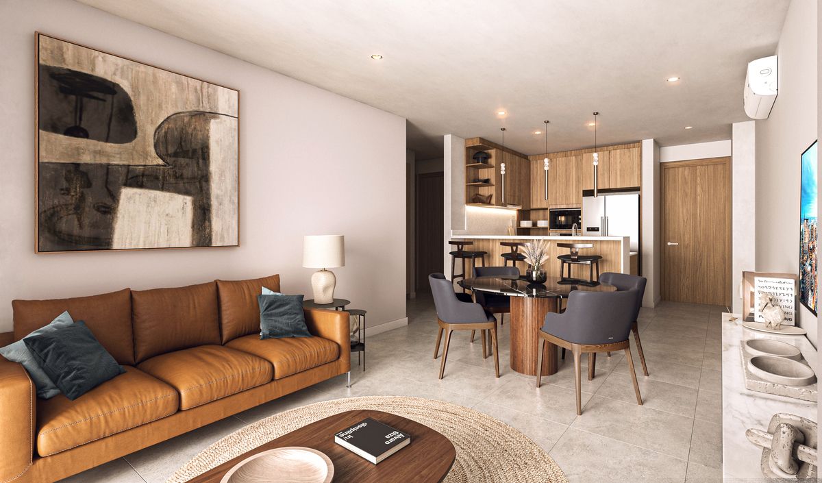 1 de 10: Sala, Comedor y Cocina