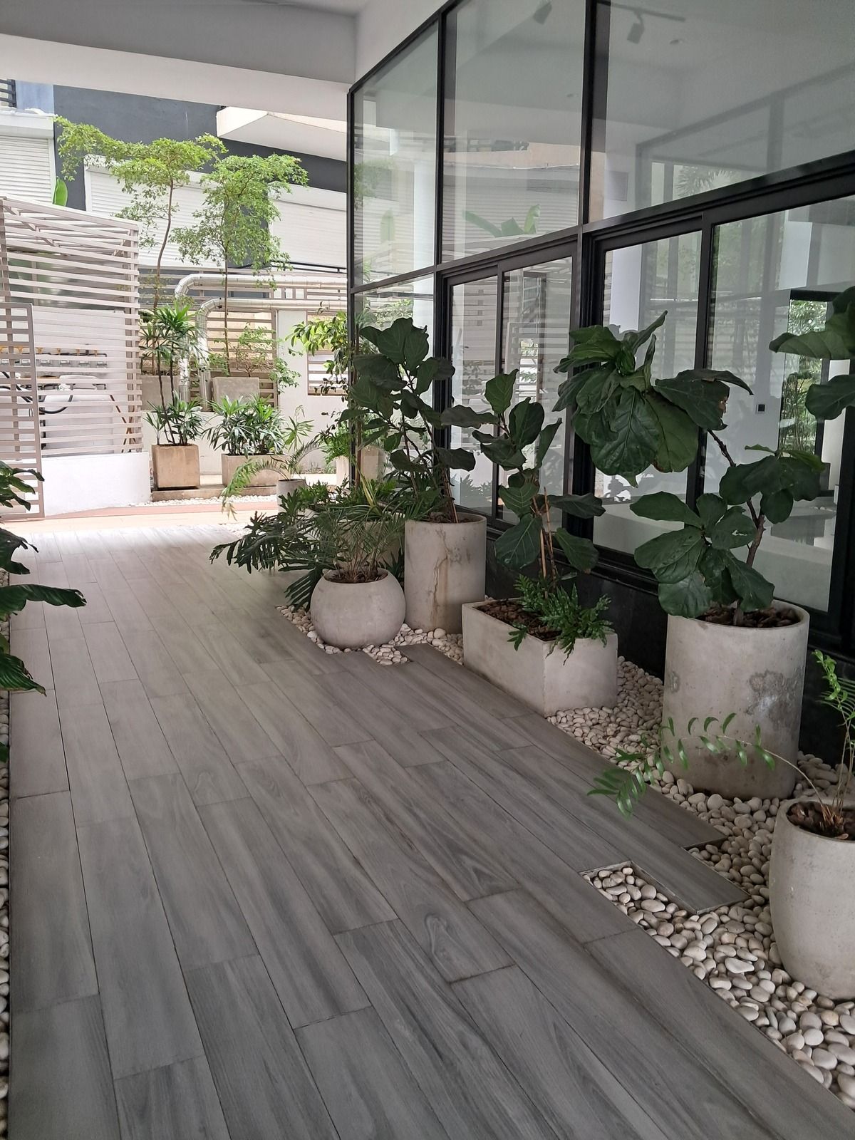 21 de 22: Pasillo terraza