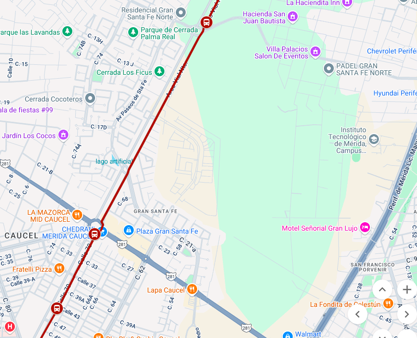 2 of 26: paradas del Mayabus