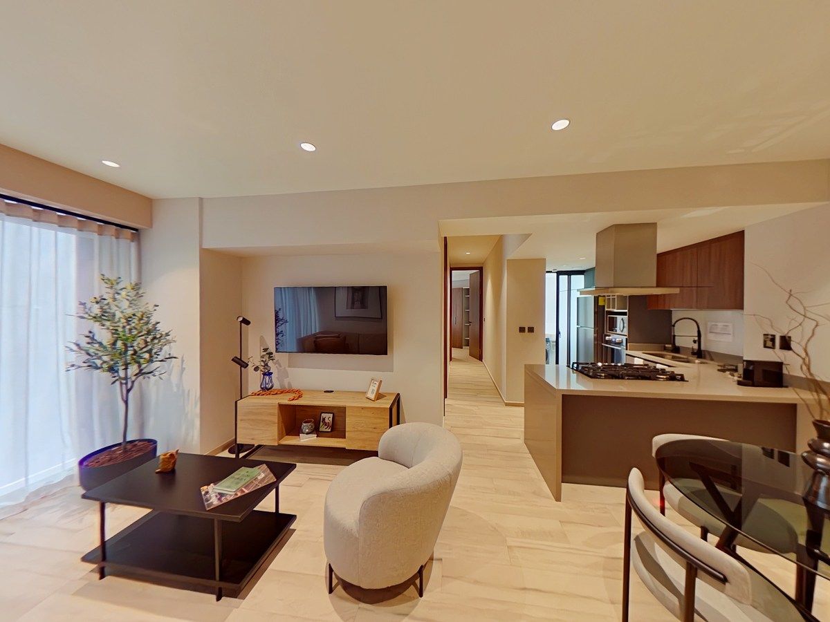 DEPARTAMENTO 79.67 M2 INCLUYE BALCÓN 4.00 M2 AMENIDADES JUÁREZ AV INSURGENTES - foto 4