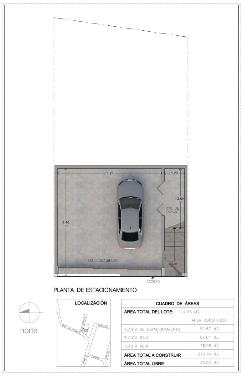 13 de 29: Estacionamiento Amplio para dos autos