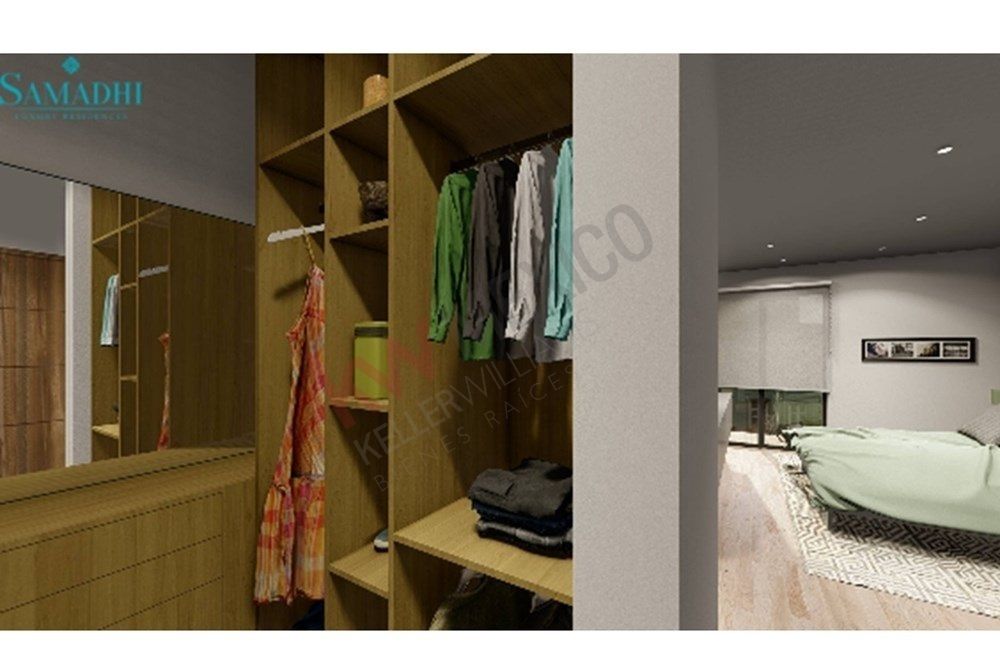 4 de 5: vestidor y recámara