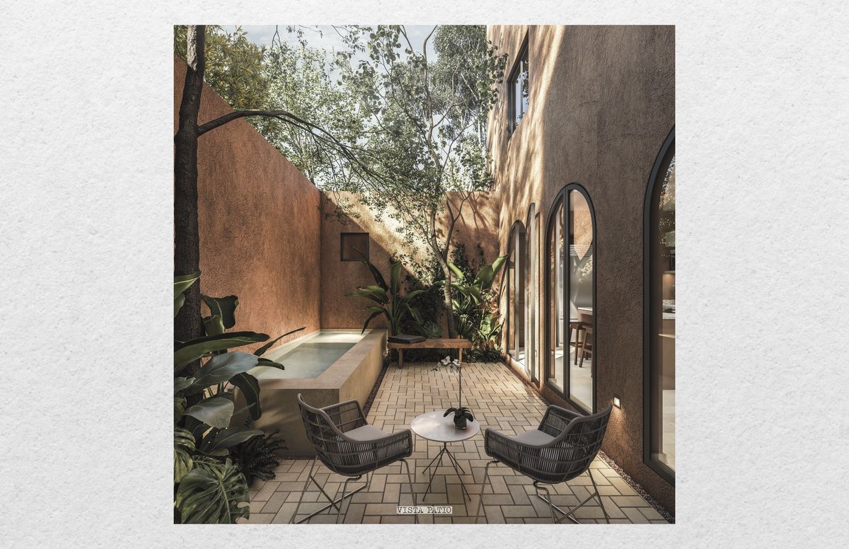6 de 9: Terraza y Alberca