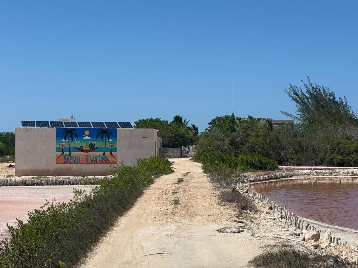 4 of 8: Vista desde la calle de acceso