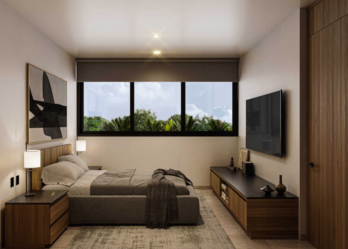 3 de 13: 2 habitaciones en espejo