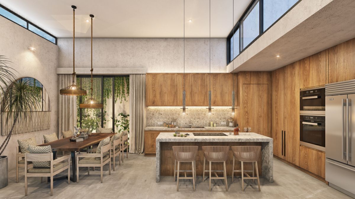 2 of 8: Comedor y Cocina