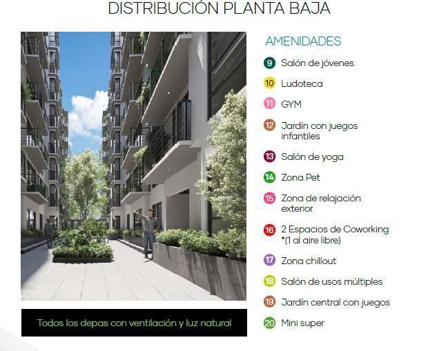 13 de 18: Lista de Amenidades