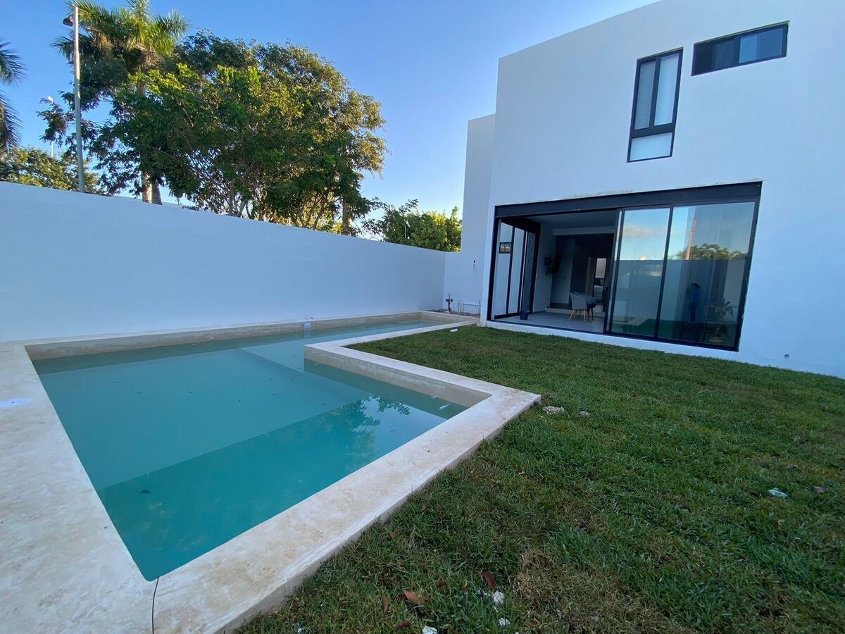 hermosa casa en venta o renta en de cholul - foto 3