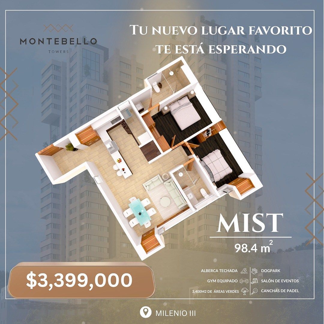 Departamento en Milenio III, Querétaro, foto 10 de 10