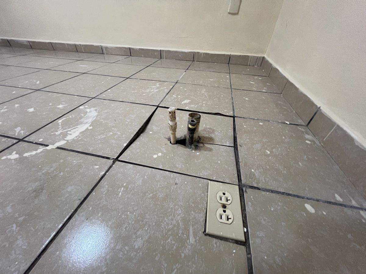 3 de 8: Instalación para colocar unidad dental
