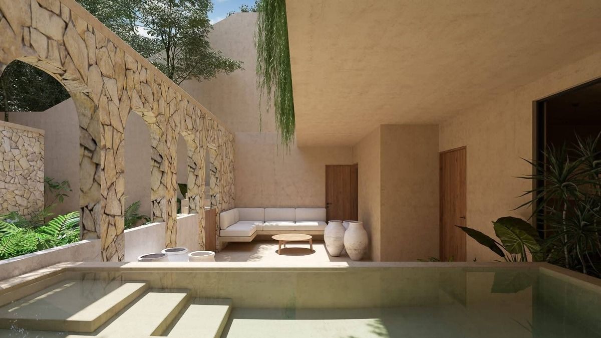 2 de 19: Private patio, pool, and lounge area.