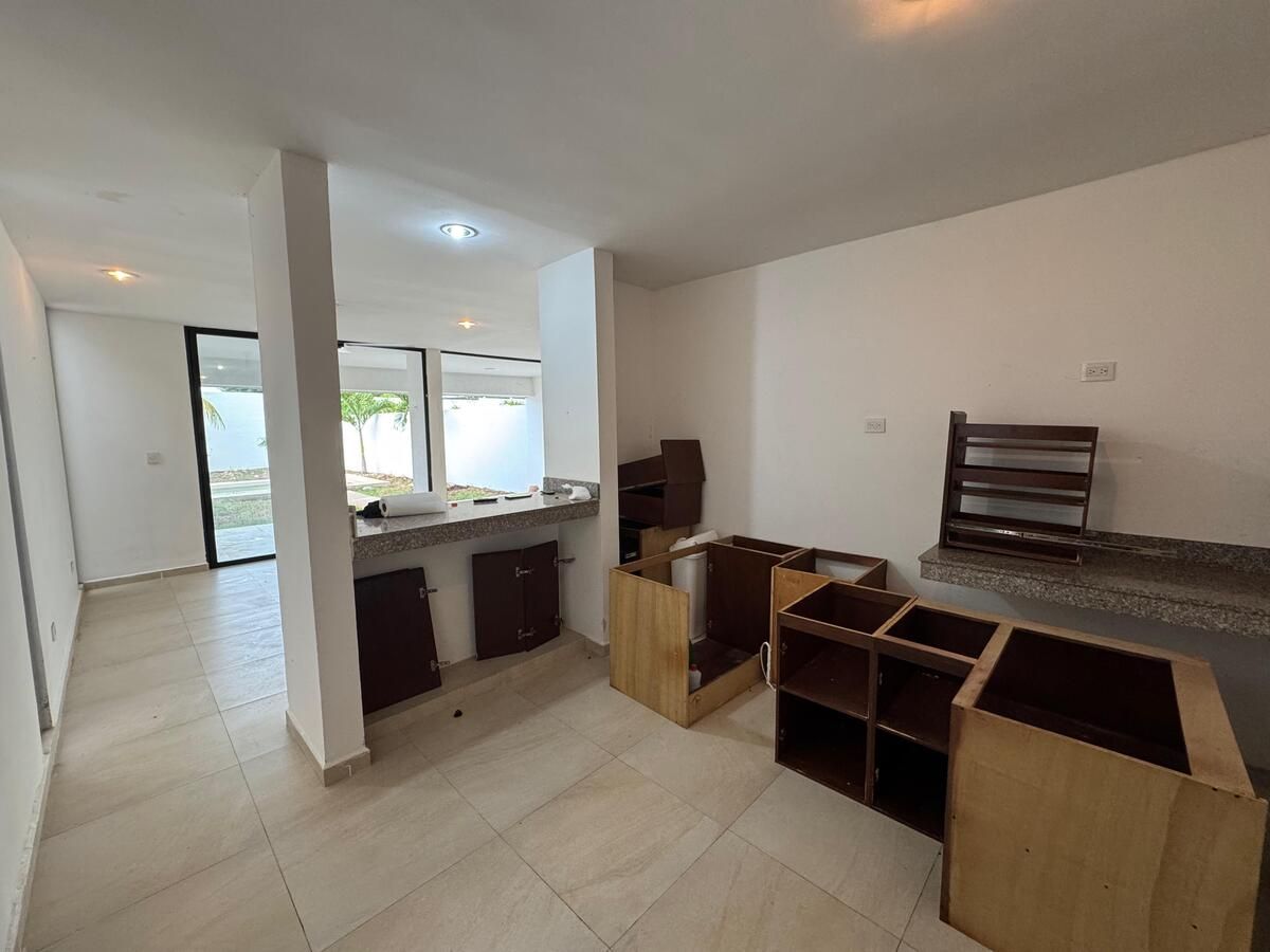 Casa en Renta Equipada con 3 Habitaciones y Alberca en la zona de Conkal Yucatan