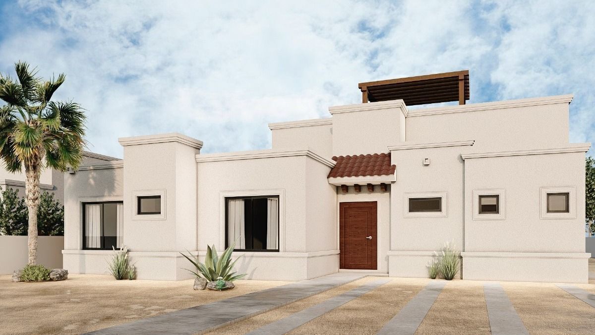 3 de 13: Render de fachada