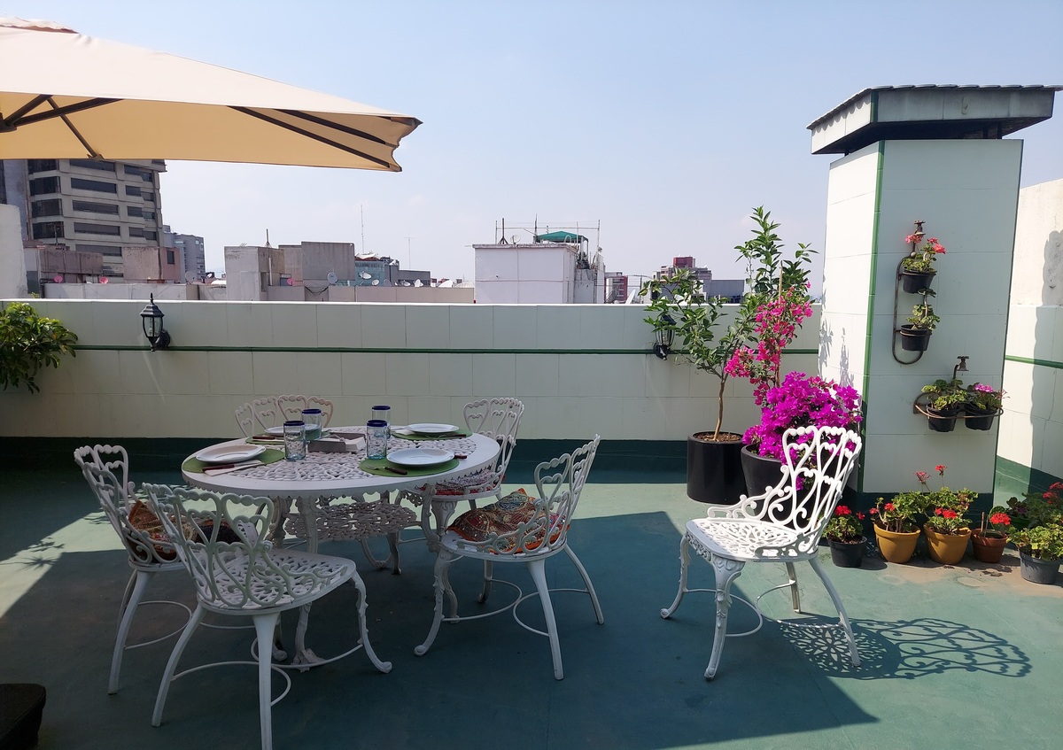 2 de 24: Terraza 70 m con una vista increíble de toda la ciudad.