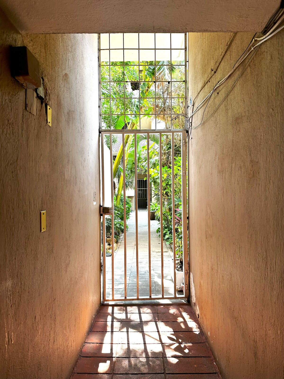 3 de 18: Puerta de Ingreso privada solo los 2 Departamentos de PB