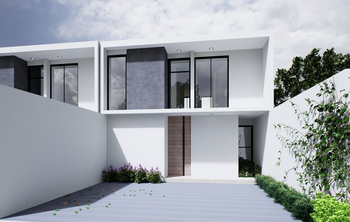 2 of 4: Fachada de la casa