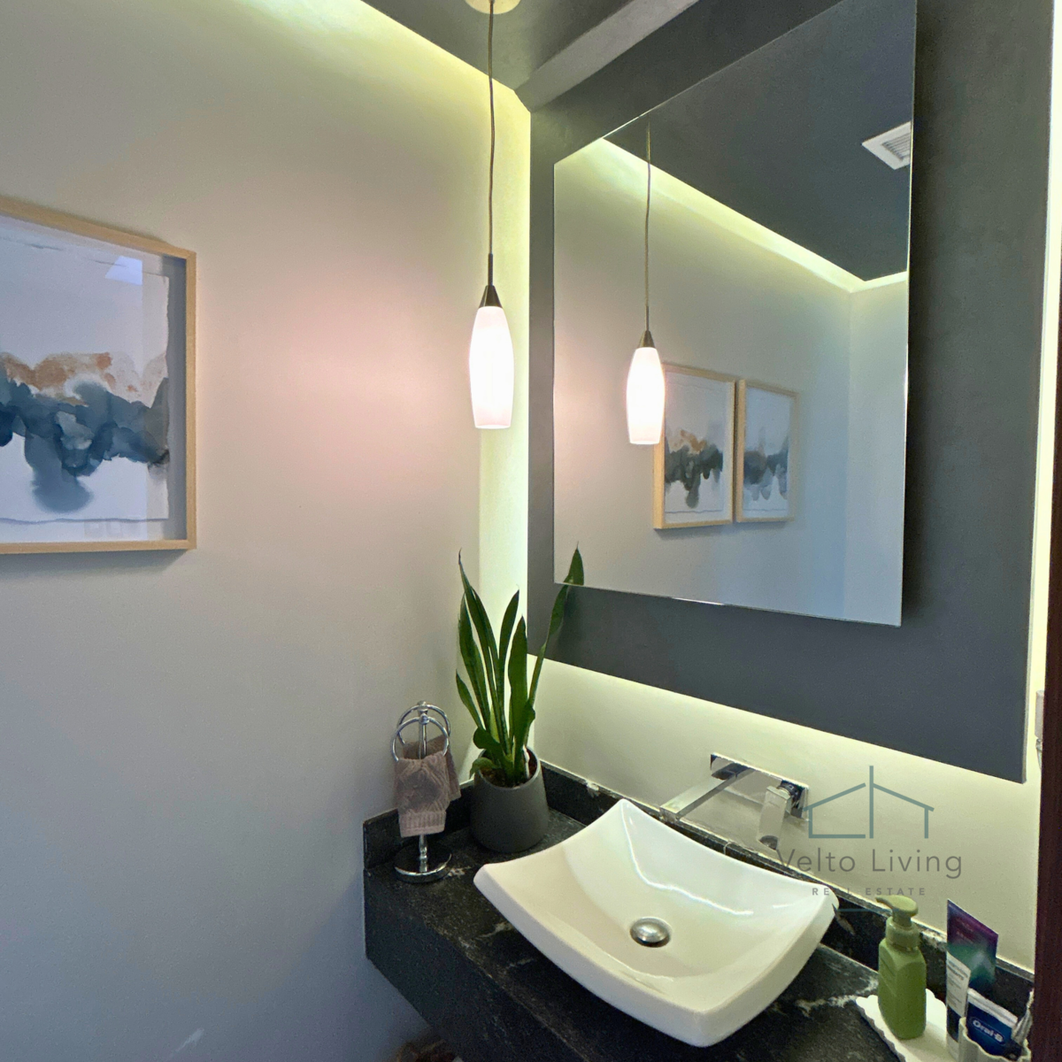 3 of 12: Baño visitas