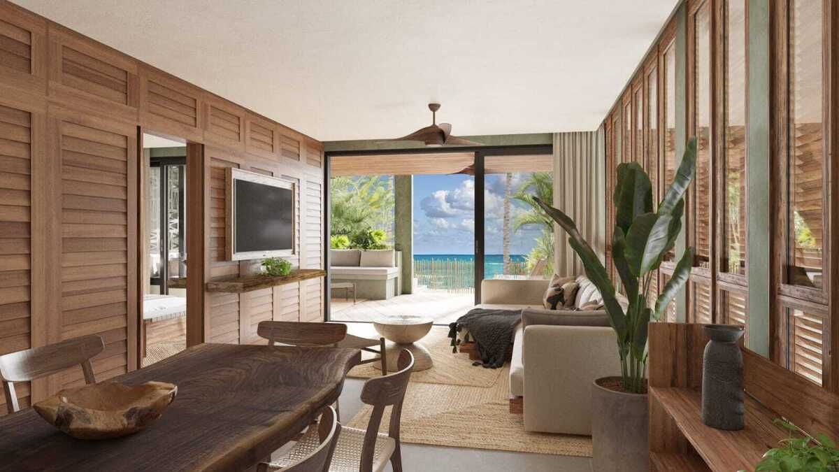 3 de 39: Luxurious living room with ocean view.