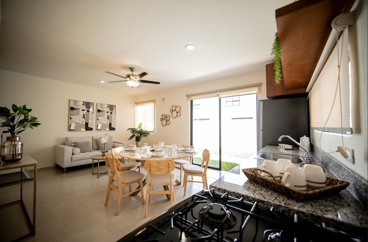 4 de 10: Sala, Comedor y Cocina