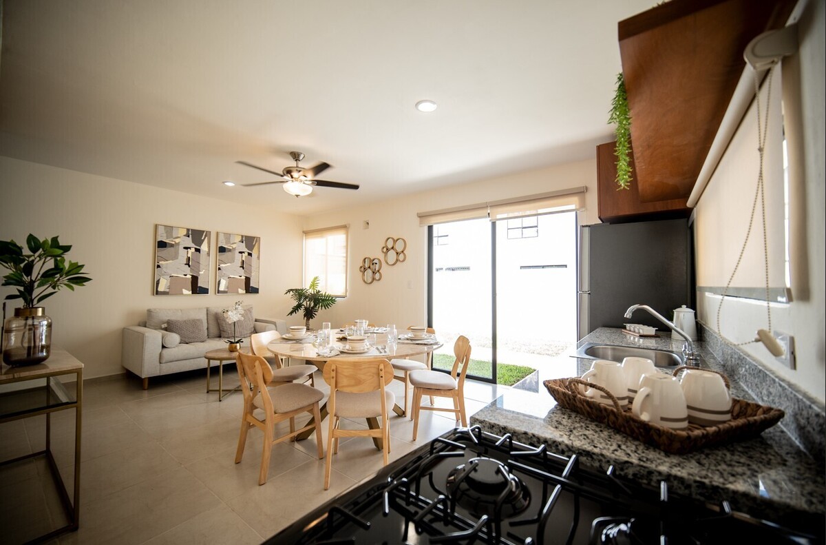 4 de 10: Sala, Comedor y Cocina