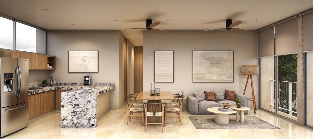 Departamento En Venta Temozón Norte