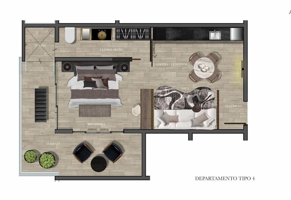 7 of 25: TULUM-ARTHOUSE-ZAMA-INVERSION-AMENIDADES-BOHO-STYLE-LABORIN