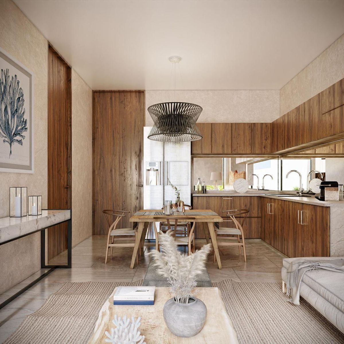 3 de 8: Comedor y Cocina