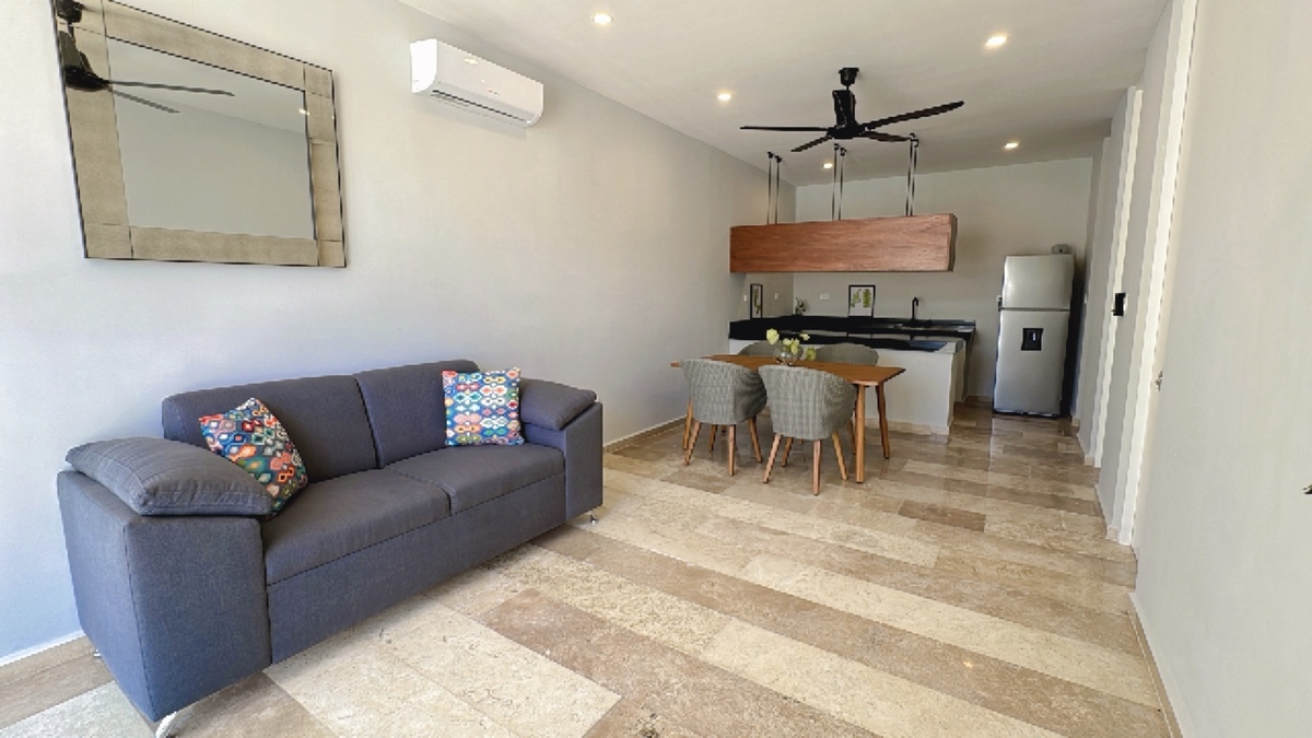 1 de 14: Sala, comedor y cocina