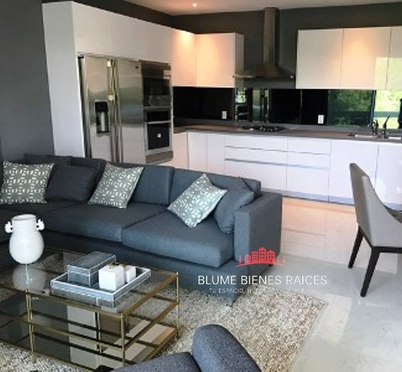 Renta moderno departamento amueblado